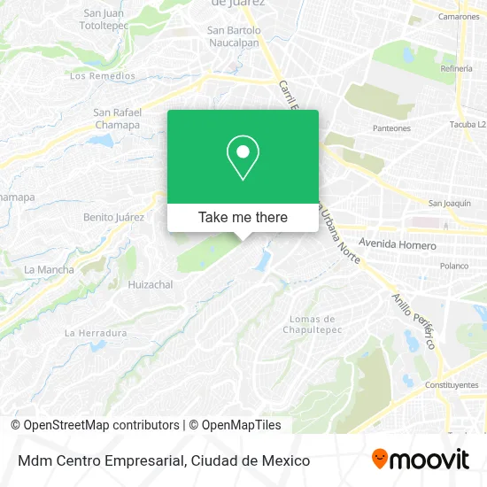 Mdm Centro Empresarial map