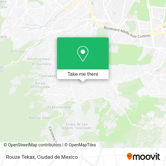 Rouze Tekax map