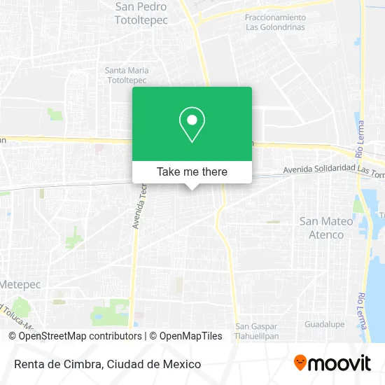 Renta de Cimbra map