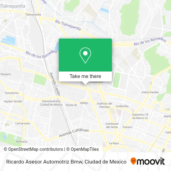 Ricardo Asesor Automotriz Bmw map