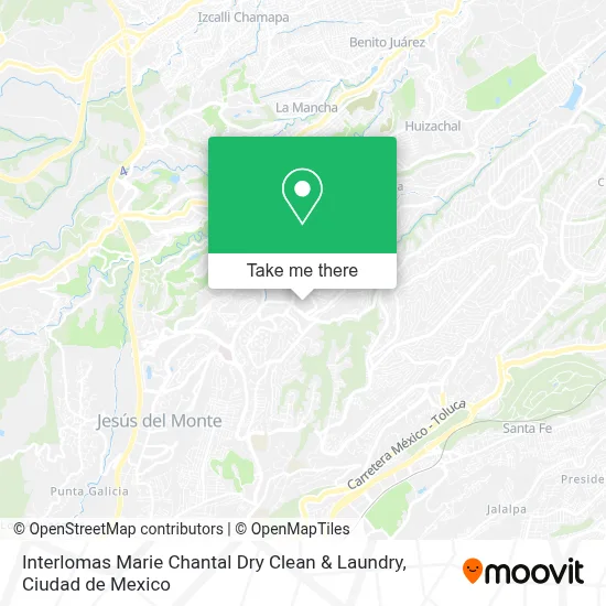 Interlomas Marie Chantal Dry Clean & Laundry map