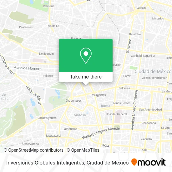 Inversiones Globales Inteligentes map