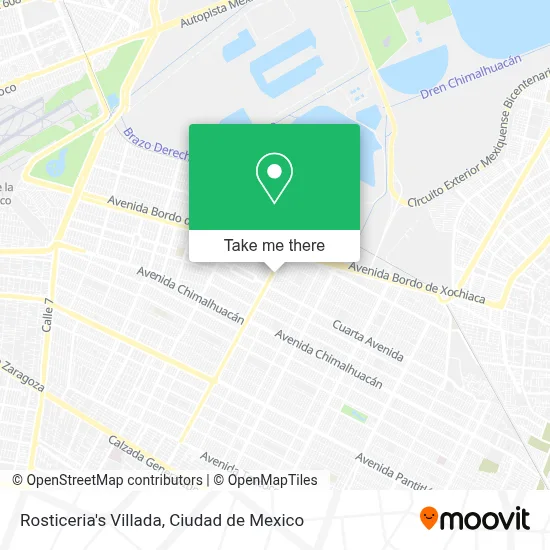 Rosticeria's Villada map