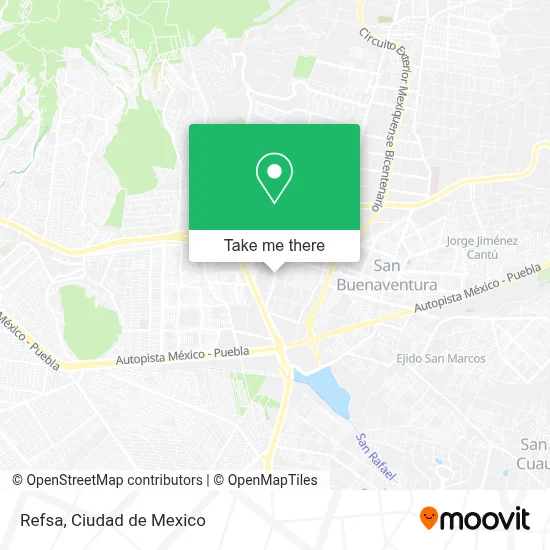 Refsa map