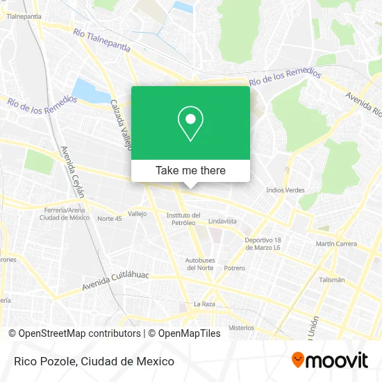 Rico Pozole map