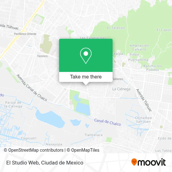 El Studio Web map