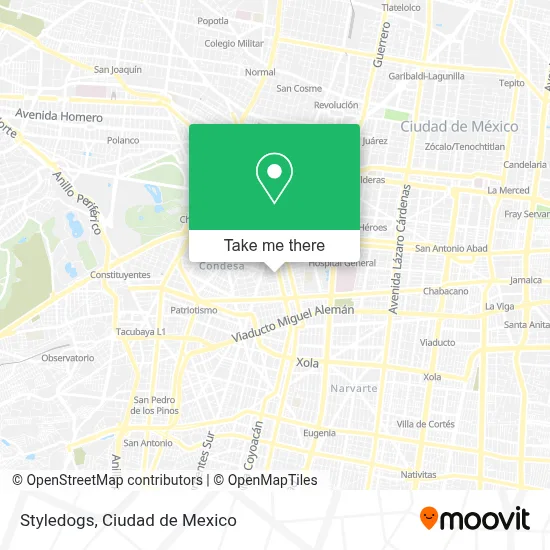 Styledogs map