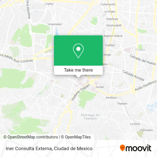 Iner Consulta Externa map