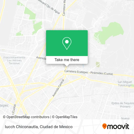 Iucch Chiconautla map