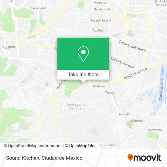 Sound Kitchen map