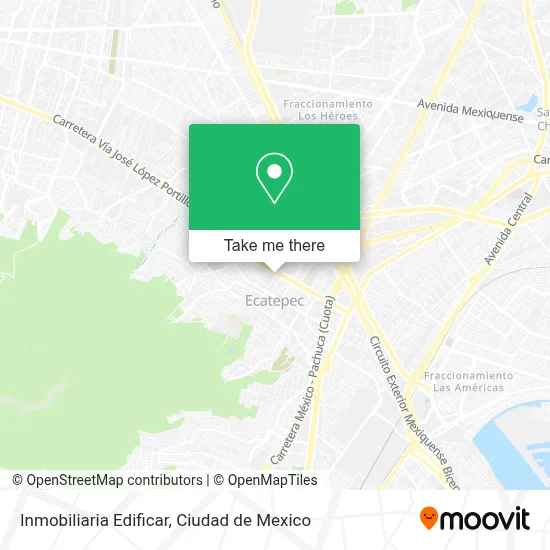 Inmobiliaria Edificar map