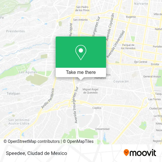 Speedee map