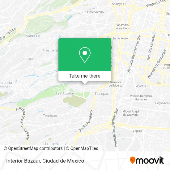 Interior Bazaar map