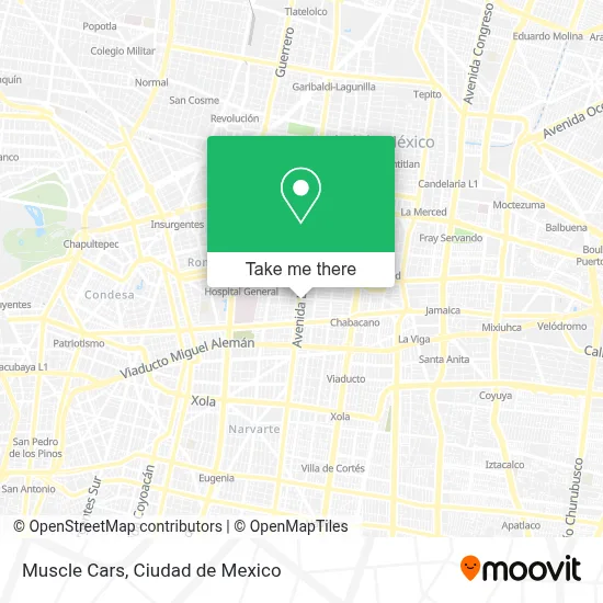 Muscle Cars map