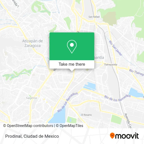 Prodinal map