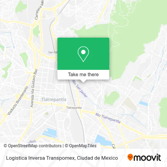 Logistica Inversa Transpomex map