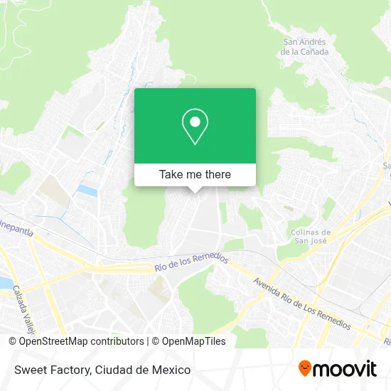 Sweet Factory map