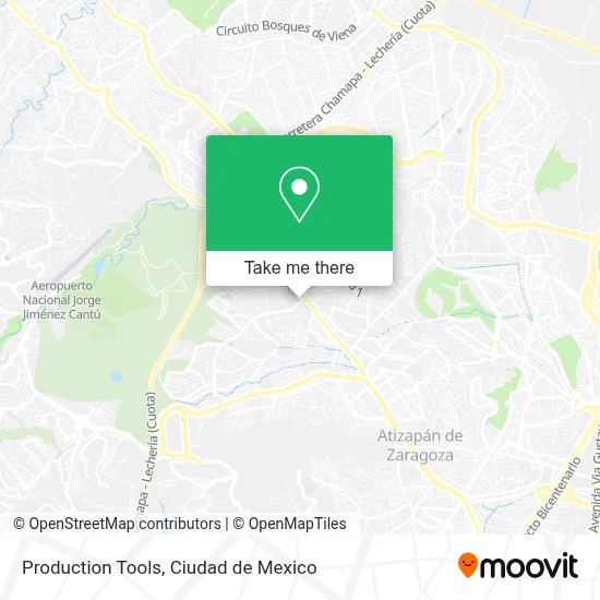 Production Tools map