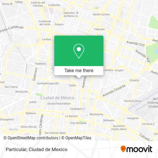 Particular map