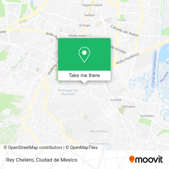 Rey Chelero map
