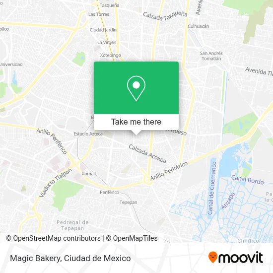 Magic Bakery map