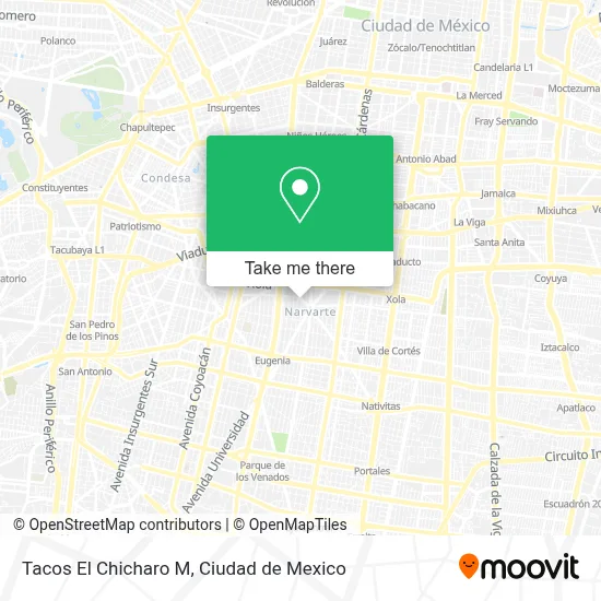 Tacos El Chicharo M map