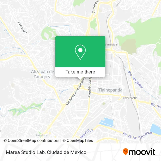 Marea Studio Lab map