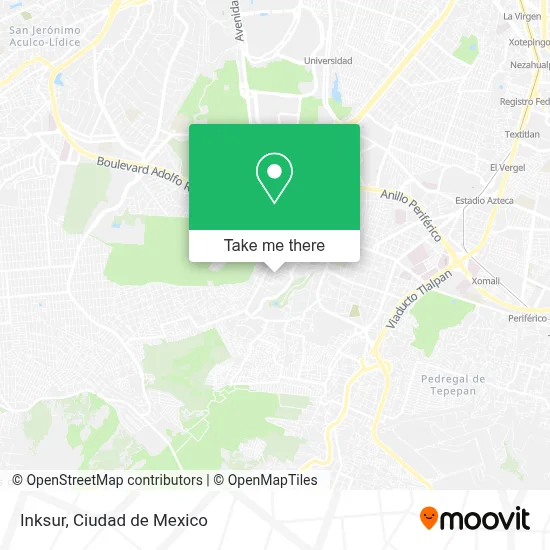 Inksur map