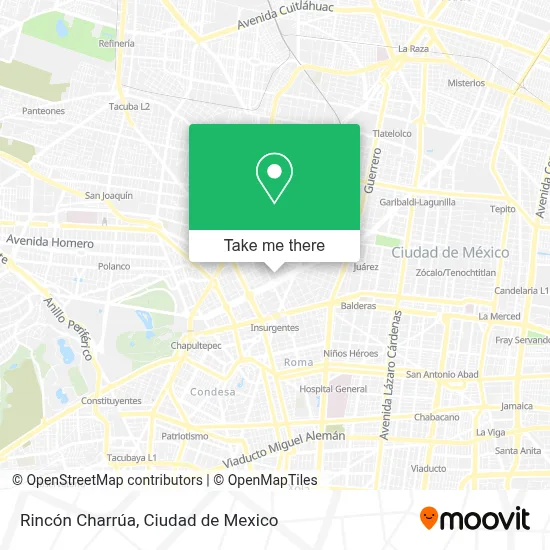 Rincón Charrúa map