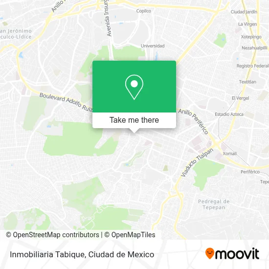 Inmobiliaria Tabique map