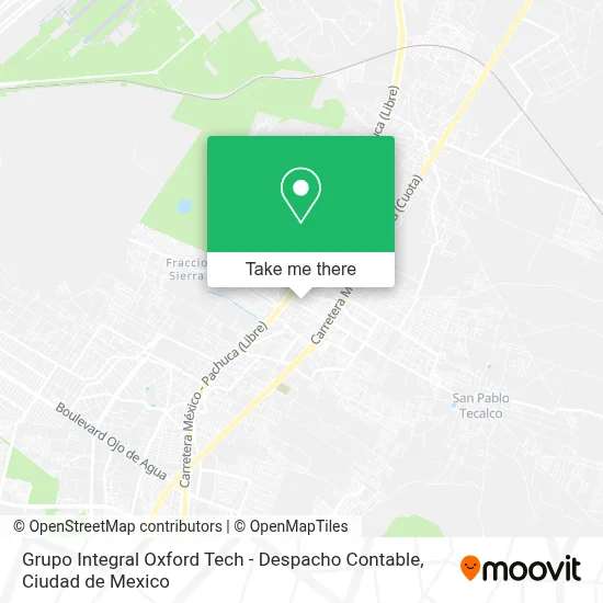 Grupo Integral Oxford Tech - Despacho Contable map