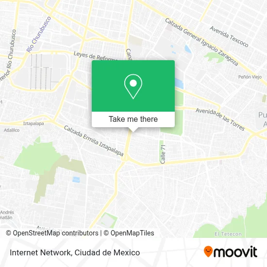 Internet Network map