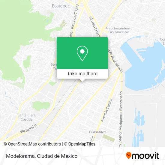 Modelorama map