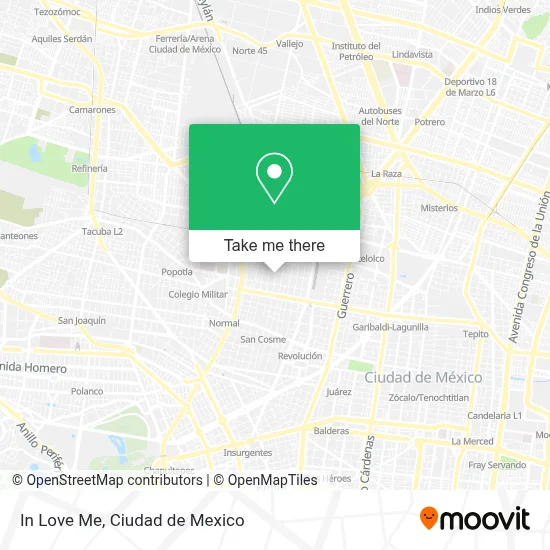 In Love Me map