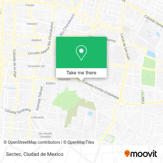 Sectec map