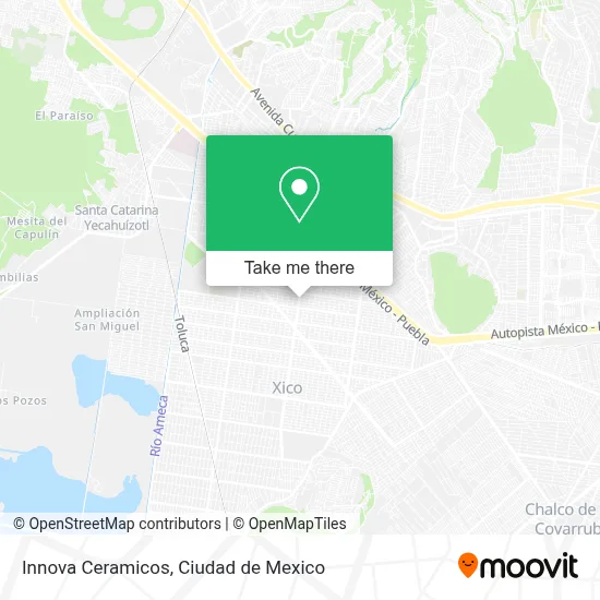 Innova Ceramicos map