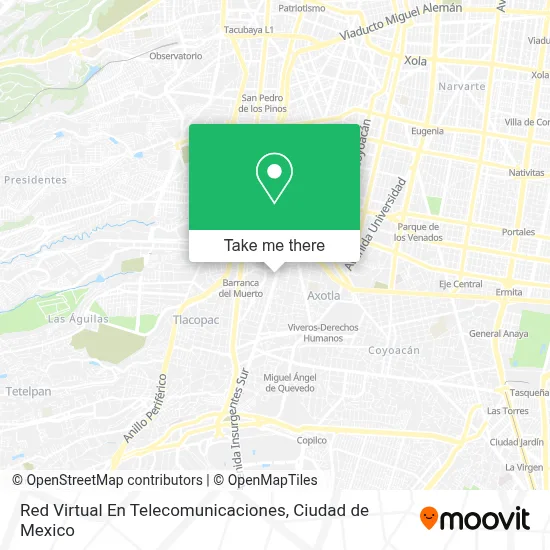 Red Virtual En Telecomunicaciones map