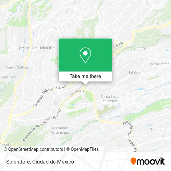Splendore map