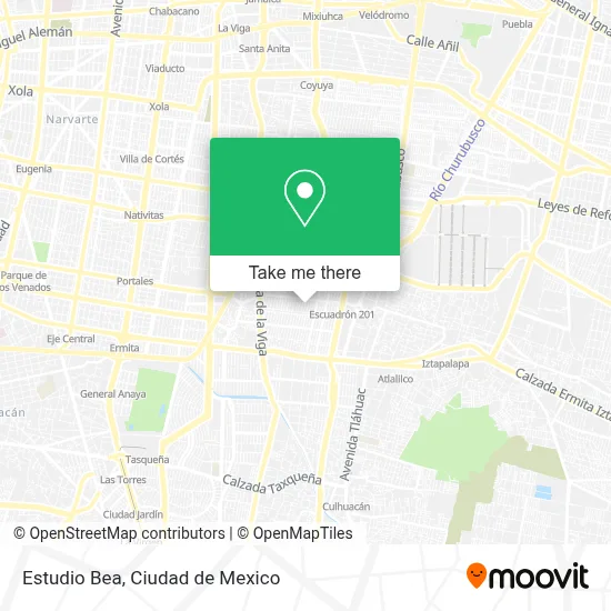 Estudio Bea map