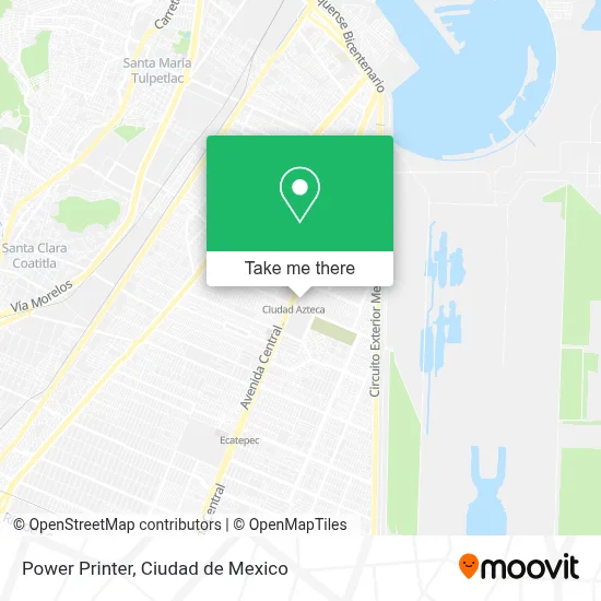 Power Printer map