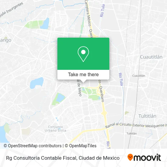 Rg Consultoría Contable Fiscal map