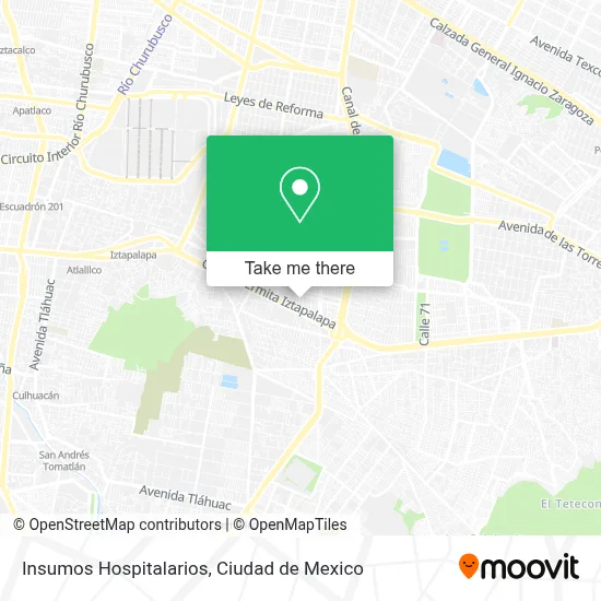Insumos Hospitalarios map