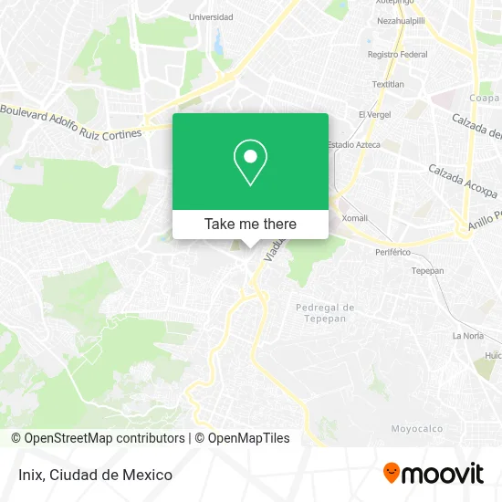 Inix map