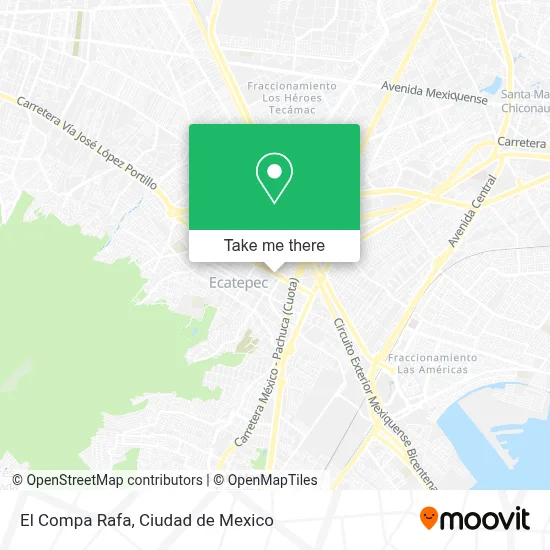 El Compa Rafa map