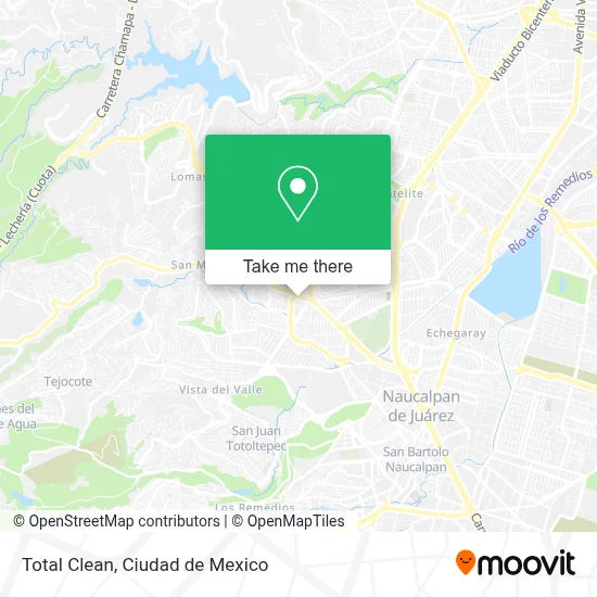 Total Clean map