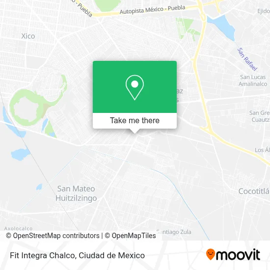 Fit Integra Chalco map