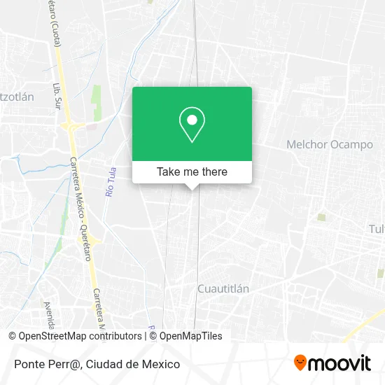 Ponte Perr@ map