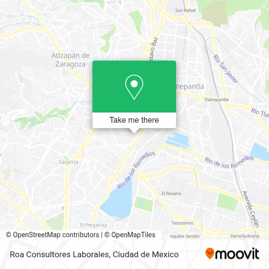 Roa Consultores Laborales map