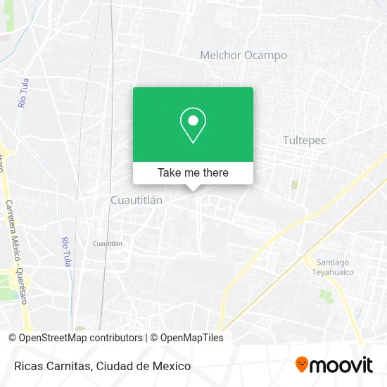 Ricas Carnitas map
