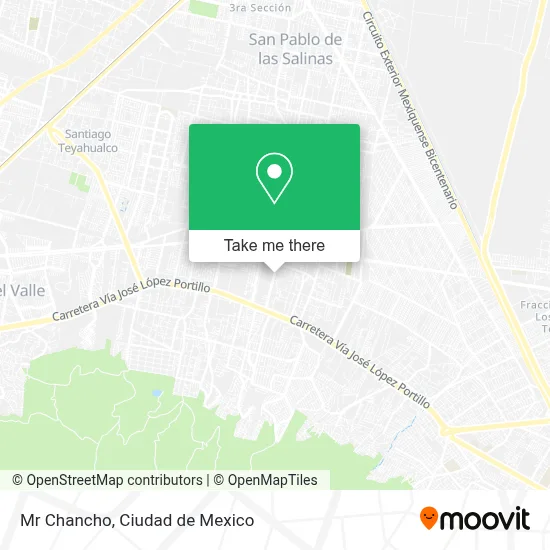 Mr Chancho map